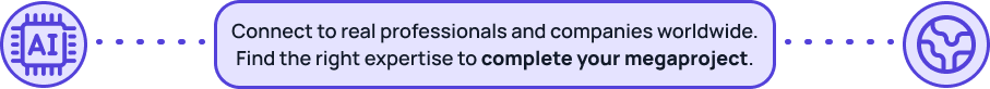 Connect to real professionals and companies worldwide