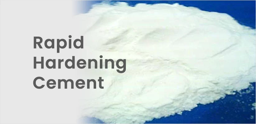 Rapid-hardening cement Image